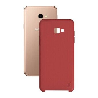 Puhelinsuoja Samsung Galaxy J4+ 2018 Soft Punainen
