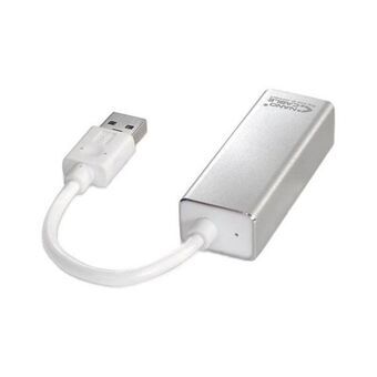USB 3.0 - Gigabit Ethernet muunnin NANOCABLE Valkoinen 15 cm