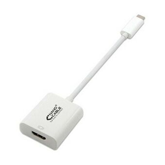 USB C - HDMI Adapteri NANOCABLE 10.16.4102 15 cm Valkoinen