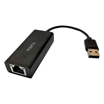Ethernet - USB adapteri 2.0 approx! APPC07V3 10/100 Musta