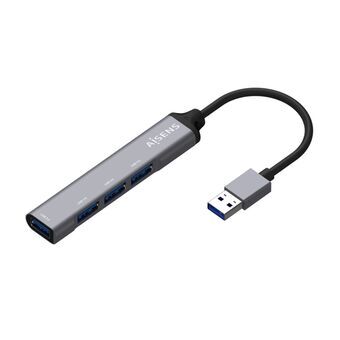 USB-keskitin Aisens A106-0540 Harmaa