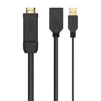 HDMI - DisplayPort adapteri Aisens A122-0642 Musta