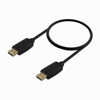 DisplayPort-kaapeli Aisens A124-0737 Musta 50 cm