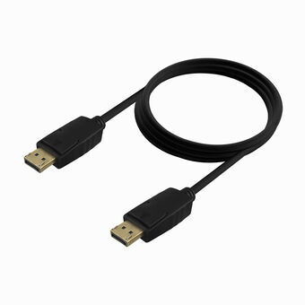DisplayPort-kaapeli Aisens A124-0739 4K Ultra HD Musta 1,5 m