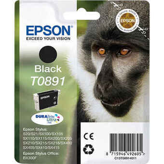 Alkunperäinen mustepatruuna Epson C13T08914011 Musta
