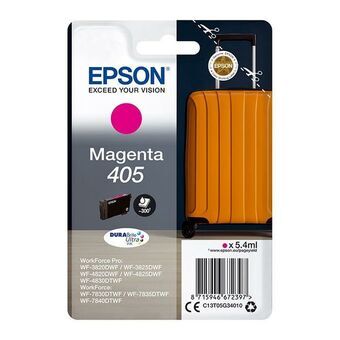 Alkunperäinen mustepatruuna Epson Singlepack Magenta 405 DURABrite Ultra Ink Magenta