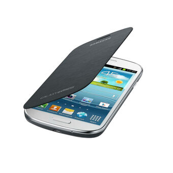 Matkapuhelimen foliokotelo Samsung Galaxy Express I8730 Harmaa