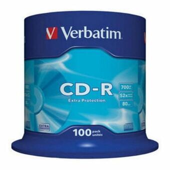 CD-R Verbatim Extra Protection 52x 100 osaa 700 MB 52x