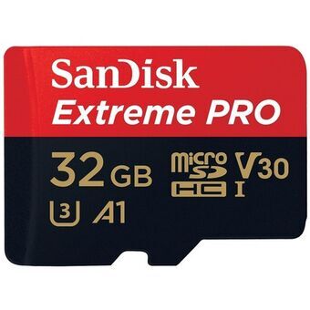 Micro SD -Kortti SanDisk Extreme Pro 32 GB UHS-I
