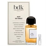 BDK Parfums Nuit de Sable - Eau de Parfum - Tuoksunäyte - 2 ml
