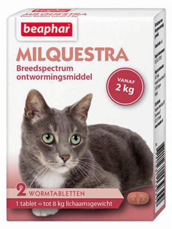 Beaphar matolääke kissoille Milquestra alkaen 2 kg