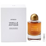 Byredo Vanille Antique 2025 - Extrait de Parfum - Tuoksunäyte - 2 ml