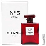 Chanel L'eau N°5 Red Limited Edition - Eau de Parfum - Tuoksunäyte - 2 ml 