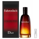 Christian Dior Fahrenheit - Aftershave - Tuoksunäyte - 2 ml