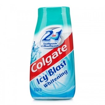 Colgate 2 in 1 Icy Blast -valkaiseva hammastahna - 100 ml