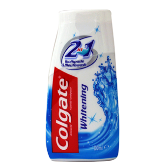Colgate 2 in 1 valkaiseva hammastahna ja suuvesi - 100 ml