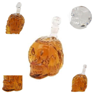 Krystal 2.0 Whisky Skull Head 650 ML