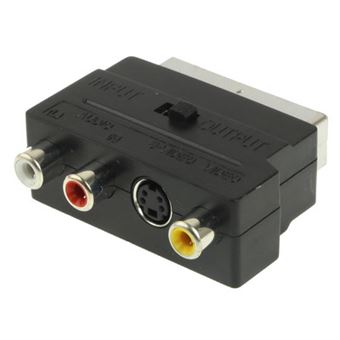 RGB Scart Uros-S Video/3 RCA-äänisovitin