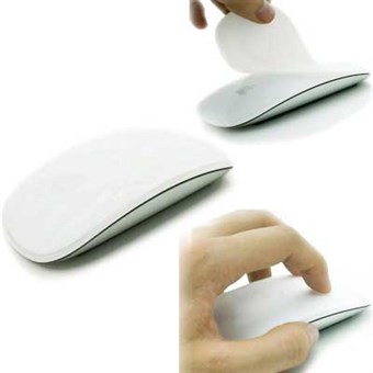 Silikonisuoja Magic Mouse -hiirelle - valkoinen