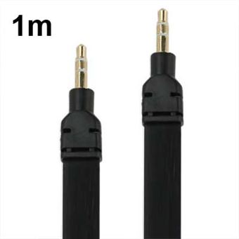 Noodles Style AUX -kaapeli - musta 