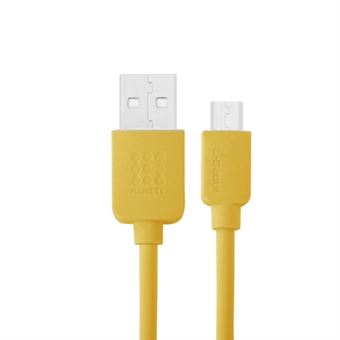 HAWEEL Micro USB -kaapeli - keltainen