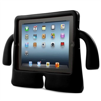 IMuzzy iPad-pidike iPad 2:lle / iPad 3:lle / iPad 4:lle - musta
