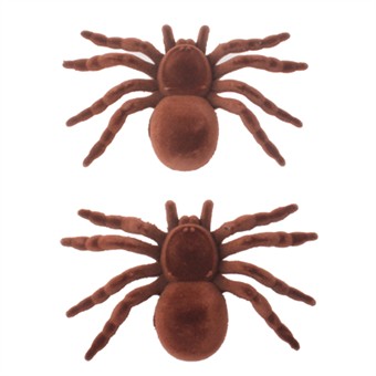 Kepponen Halloween Spiders 2 kpl (ruskea)