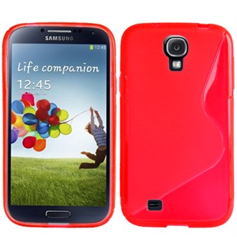 S-Line silikonikuori Galaxy S4 (punainen)