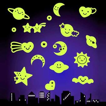 Valoavat planeetat huoneeseen