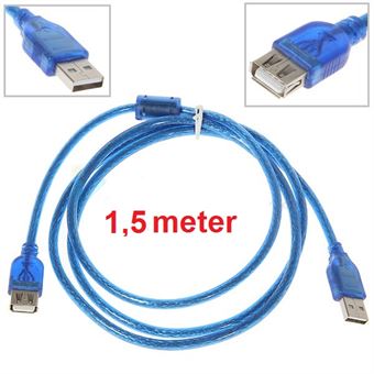 USB 2.0 jatkojohto 1,5 m