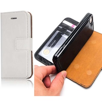 Smart irrotettava kansi iPhone 5 / iPhone 5S / iPhone SE 2013 -valkoiselle
