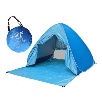 Pop-up teltta vedenpitävä rantaan/festivaaliin 150 x 165 x 100 cm - sininen