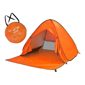  Vedenpitävä pop-up-teltta rannalle/festivaalille 150 x 165 x 100 cm - oranssi