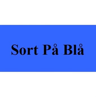 Dymo D1 Tape 6 mm - musta sinisellä (43616)