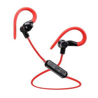 Urheilulliset Bluetooth-kuulokkeet - punainen/musta