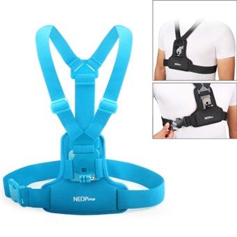 NEOPINE GoPro Hero 1/2/3/4 rintahihna - sininen