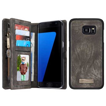 CaseMe Läppäkotelo Samsung Galaxy S7 Edge -puhelimelle - musta