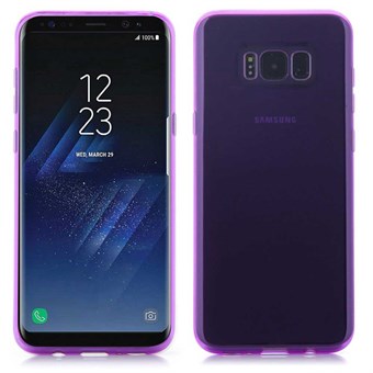 Silikoni-suojakuori Samsung Galaxy S8 -puhelimelle - violetti