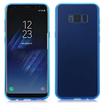 Kiinteä TPU-kuori Samsung Galaxy S8 Plus -puhelimelle - sininen