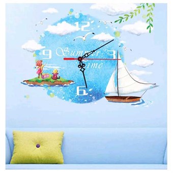 TipTop Wallstickers Uusi Fashion Stereopurjevenekello