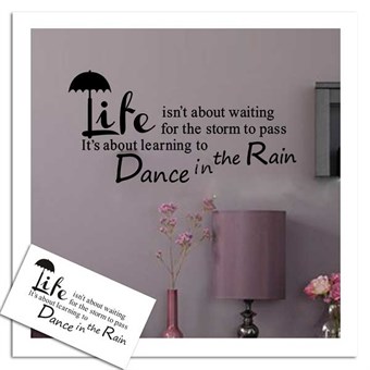TipTop seinätarrat Tanssi sateessa Kuuluisia englanninkielisiä sanontoja  