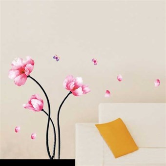 TipTop seinätarrat Kaunis kukkakuvio 