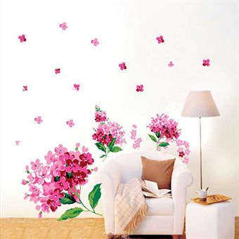 TipTop seinätarrat (kaunis kukkiva kukka)