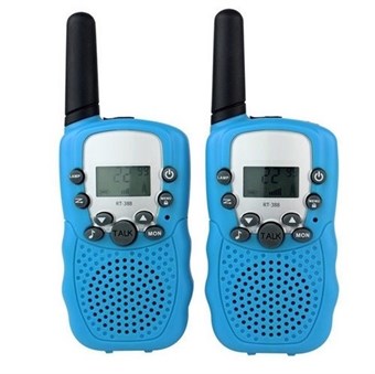 Radiopuhelimen kantama 2,5 km (2 kpl) - Sininen