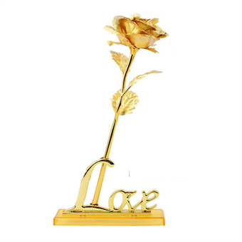 Kulta ruusu / Love pöydän pidike