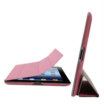 Täydellinen Smartcover iPad 2/3/4 Wakeupilla - vaaleanpunainen