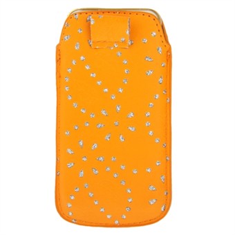 Pull Tab Case - Orange (bling Edition) iPhone 5 / iPhone 5S / iPhone SE 2013