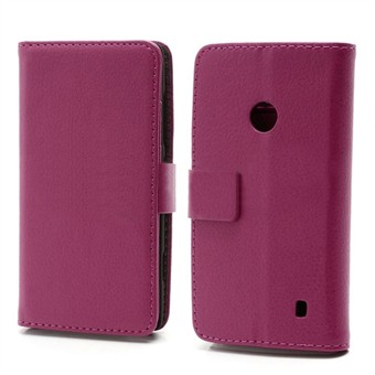 Käytännöllinen lompakko – Lumia 520/525 (magenta)