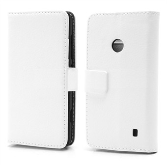 Käytännöllinen lompakko – Lumia 520/525 (valkoinen)