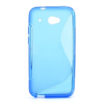 S-Line silikonikuori - HTC 601 Zara (sininen)
